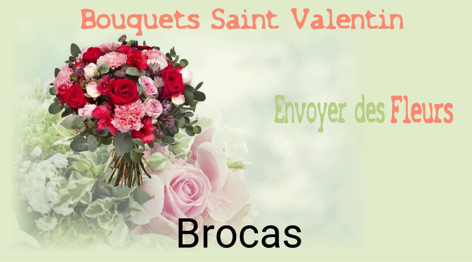 Roses de Saint-Valentin livrées à Brocas