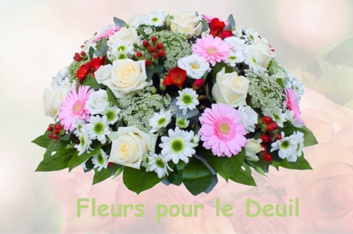 fleurs deuil BROCAS